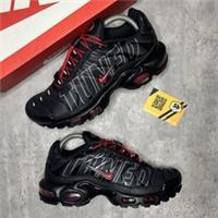 NIKE TN AIR MAX PLUS | TUNED AIR BLACK RED | UK SIZE 9 | IH4459 001 | BRAND NEW