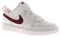 Nike Infants Trainers Court Borough Low 2 Leather Stretch Lace white UK Size