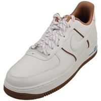 Nike Air Force 1 07 Lx Mens Fashion Trainers in White Tan - 9.5 UK
