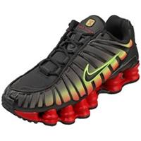Nike Shox Tl Womens Fashion Trainers in Black Red - 3.5 UK
