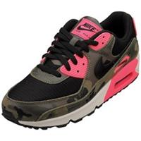 Nike Air Max 90 Premium Mens Fashion Trainers in Sequoia Black Pink - 8.5 UK
