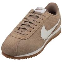 Nike Cortez Vintage Womens Fashion Trainers in Mink Brown White - 4 UK