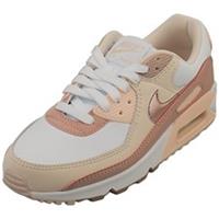 Nike Air Max 90 Nn Premium Womens Fashion Trainers in White Pink - 9 UK