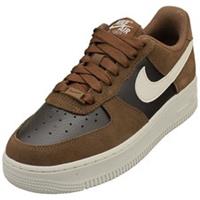 Nike Air Force 1 07 Womens Fashion Trainers in Brown - 4 UK