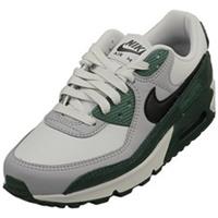 Nike Air Max 90 Womens Fashion Trainers in Fir Black Grey - 5 UK