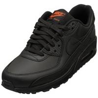 Nike Air Max 90 Mens Classic Trainers in Black Orange - 8.5 UK