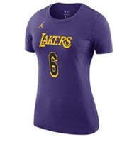 Nike Womens Lebron James Name and Number T-Shirt / Purple / RRP &pound;30 - L Regular