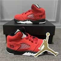 Toddler Nike Air Jordan 5 Retro Raging Bull Red 2021 (TD) - New - UK 6.5/7C