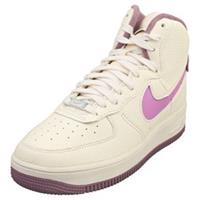 Nike Af1 Sculpt Womens Fashion Trainers in Ivory Fuchsia - 4 UK