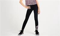 Girls NIKE Animal Infil Leggings CZ7558-011 in Black Size Large
