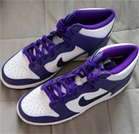 UK SIZE 6 BNIB - Nike Dunk High Electro Purple Midnght Navy (GS)