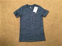 Nike Swoosh Aop Tee Shirt Blue In Boys Size XS BRAND NEW WITH DEFECTS