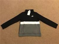 Nike Sportswear 1/2 Zip Top Black In Youths Size XS BRAND NEW