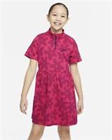 Nike Printed Dress Girls Medium 10-12yrs M Sportswear Short Sleeve Frock New