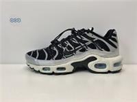 Womens Nike Air Max Plus TN Tuned 1 Black Silver Reflective UK Size 4 EUR 37.5