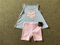 Nike Dri Fit 2 Piece Set Arctic Punch In Toddlers Size 18 Mnths BRAND+ DEFECTS