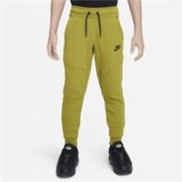 Nike Tech Fleece Junior Kids Older Boys Trousers Joggers Pants Moss Green Black