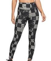 NIKE EPIC FAST RUNNING LEGGINGS MID RISE UK S (8-10) BLACK SILVER LAST PAIR NEW - S (UK 8 - 10) Regular