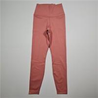 Nike Womens Leggings Pink Small Yoga Tight Fit 7/8 Compression - S Regular