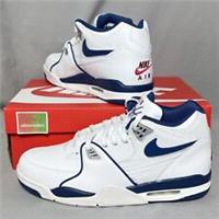Nike Air Flight 89 UK10 CN5668-10 EUR45 US11 White Dark Royal Blue Red Light 1