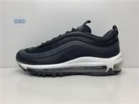 Womens Nike Air Max 97 Black White 3M Leather Reflective UK Size 5 921733-011