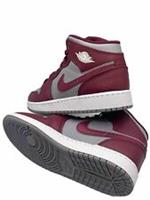 Air Jordan 1 Mid Trainers GS Nike CHERRYWOOD AJ1 Sizes 3.5, 4, 4.5, 5, 5.5 UK