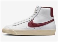 NIKE BLAZER MID '77 SE : WHITE / TEAM RED / GOLD : DV7003 100 : EU 41 : UK 7