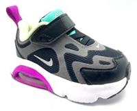 Nike Air Max 200 Toddler Shoes Trainers Size 4.5  AT5629 004  Strap / lace Up