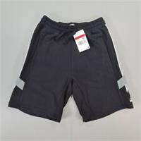 Nike Kids Boys Shorts Black 11 -13 Years Tape Logo Cotton DD8626 010