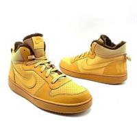 Nike Court Borough Mid WNTR GS Trainers Unisex UK Size 5 - 6 AA3458 700 Haystack