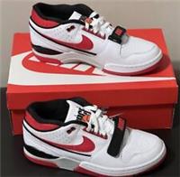 Nike AAF88 - White, University Red-Black - UK 8 US 9 EU 42.5 DZ4627-100 BNIB 🔥