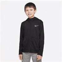 Nike Hoodie Kids XL 13-15yrs New Full Zip Track Jacket Sports Activewear Black