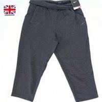 NIKE Girls Cropped Leggings 13-15 Years 156-166cm XL Grey School Summer NEW