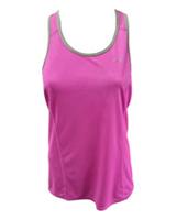 Nike Women's Pink / Grey Racer Tank Vest Size UK XL 41 - 44.5" Bust 520274-675 - Size UK XL 41 - 44.5" Bust Regular
