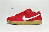 Mens Nike Dunk Low Pro SB University Red White Gum Orange Label Various Sizes