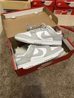 Size UK 8- Nike Dunk Low Grey Fog