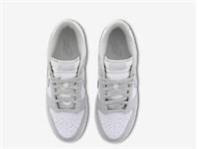 Size UK9 Nike Dunk Low White Grey Lot Shoes Trainers Sneakers