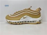 Nike Air Max 97 Leather Wheat Gold White Reflective UK Size 4.5 EU 38 921733-702