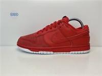 Nike Dunk Low Custom Nike By You ID Red White Leather UK Size 6 EUR 40