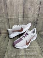 Nike Pegasus Plus Running Shoes White Metallic Bronze UK 5 Ladies Trainers 5uk