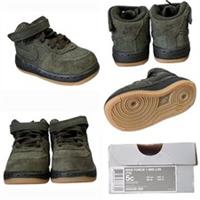 Nike Air Force 1 Mid Green Size Baby / Toddler UK 4.5 /EUR 21/11 cm 859338-300
