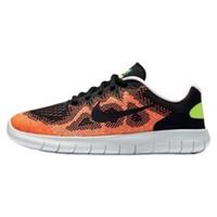NIKE FREE RUN RN 2017 TRAINERS SHOES SNEAKERS BLACK ORANGE FITNESS OLDER KIDS GS