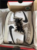 nike terminator high White/black Sail Cocoa Genuine Trainers Size 5.5 Men Women