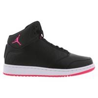 NIKE AIR JORDAN 1 FLIGHT 5 PREMIUM TRAINERS SHOES SNEAKERS BLACK PINK OLDER KIDS