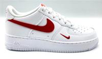 Nike Air Force 1 Shoes Trainers UK Size 4.5 - 6  White / Red FV7020 101