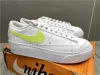 NEW NIKE BLAZER LOW PLATFORM TRAINERS, UK 4/37.5