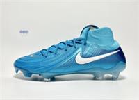 Nike Phantom Luna 2 Elite FG Grip-Knit Sock Football Boots Blue White UK Size 10