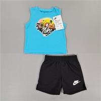 Nike Kids Baby Boys Outfit Set Tank Top & Shorts Blue12 Months
