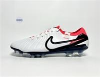 Nike Tiempo Legend 10 FG Flyknit Football Boots White Red Black Various Sizes