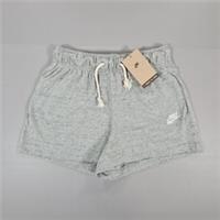 Nike Womens Shorts Grey Medium Sportswear Gym Vintage Mid Rise DM6392 063 - M Regular